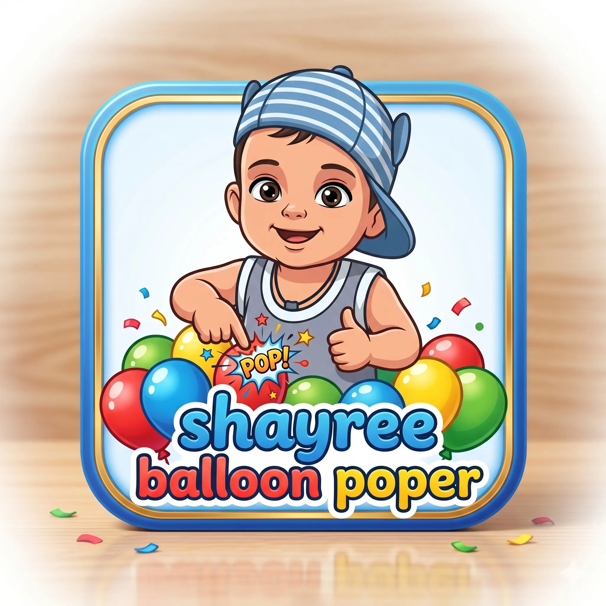 Shayree Balloon Poper Logo